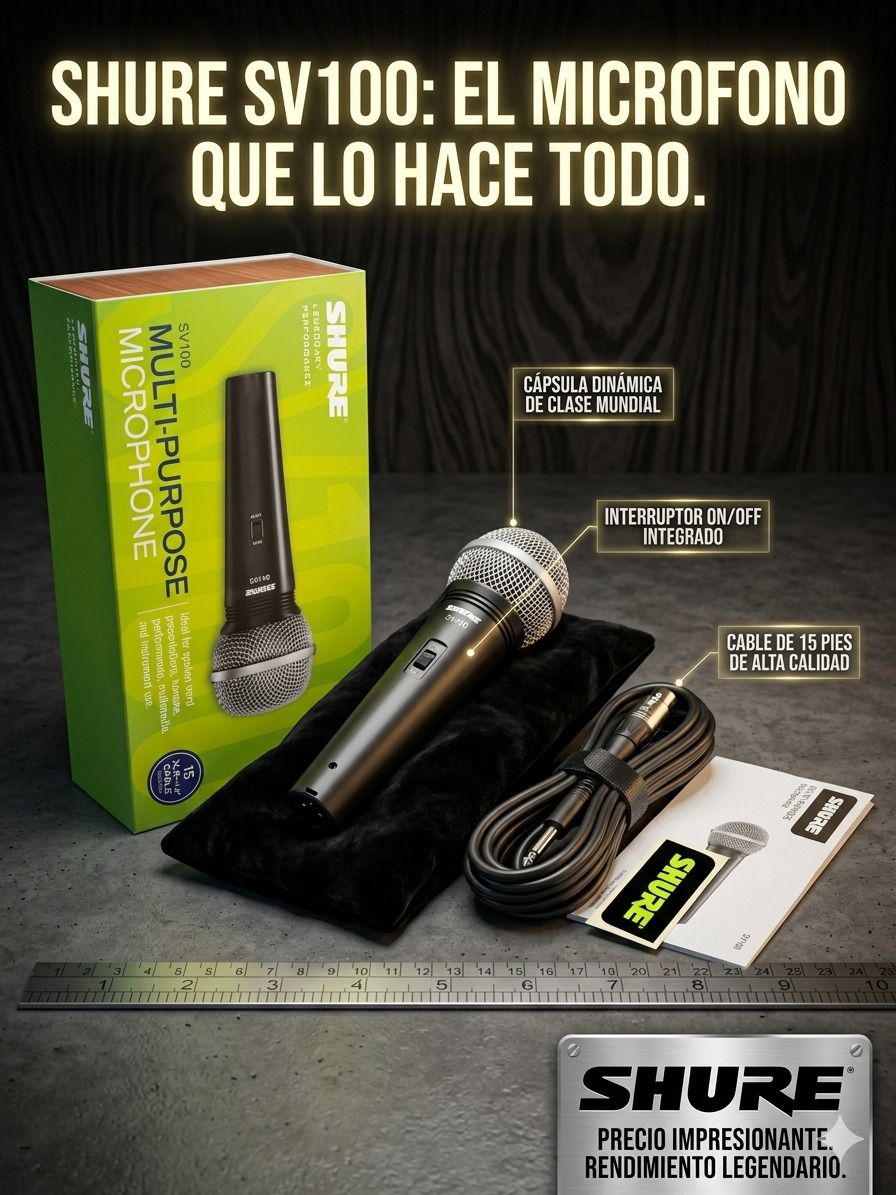 MICROFONO SHURE SV 100
